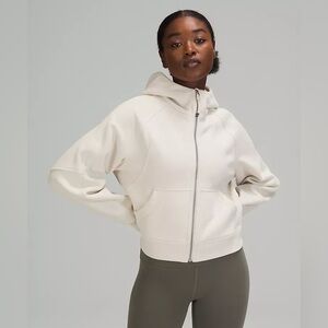 Lululemon Scuba Oversized Full Zip
White Opal